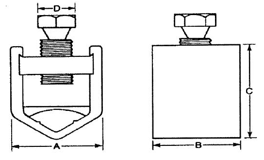 US technical drawing - dim